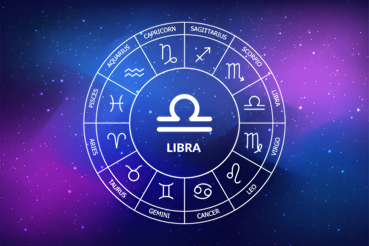 Libra Zodiac Sign – The Seeker of Balance and Beauty, represented by the Scales symbol, ruled by Venus, and associated with balance, harmony, and charm